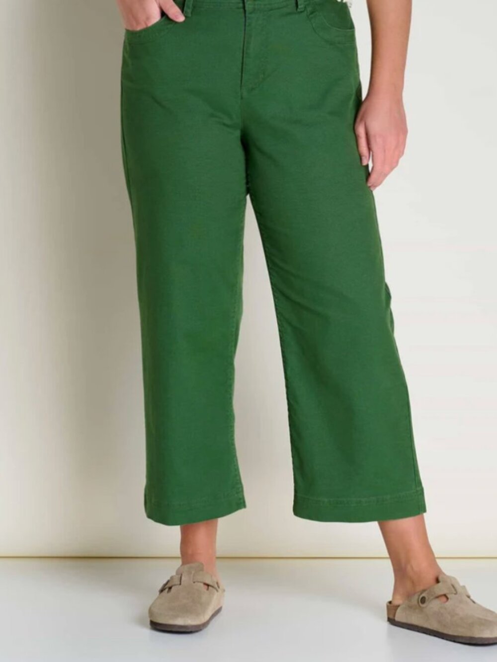 Wide Leg Crop Pant - Toad & Co - Picture 3 of 3